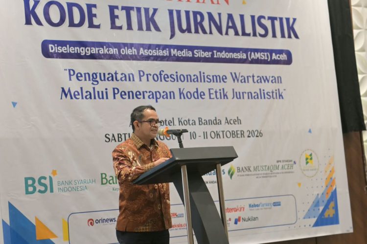 Pelatihan Kode Etik Jurnalistik AMSI Aceh