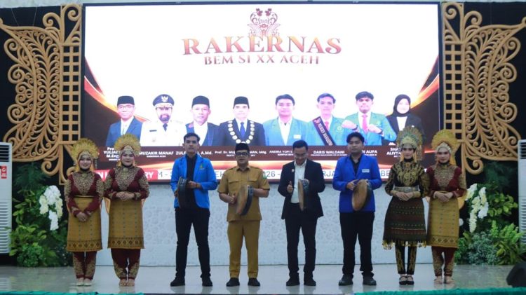 Pesan Rektor UIN Ar-Raniry untuk Mahasiswa BEM SI Jaga Perdamaian Aceh