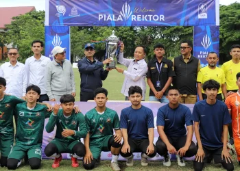 Piala Rektor UIN Ar-Raniry 2026 Dimulai, Rektor Ingatkan Sportivitas dan Waktu Shalat