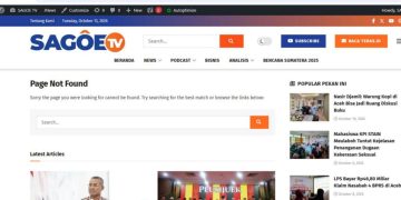 Sagoetv.com Diduga Diretas Usai Terbitkan Berita Rapor 2 Tahun Prabowo-Gibran
