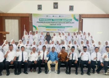 UIN Ar-Raniry Bantu Sekolah di Nagan Raya Tingkatkan Pengelolaan Perpustakaan