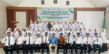 UIN Ar-Raniry Bantu Sekolah di Nagan Raya Tingkatkan Pengelolaan Perpustakaan