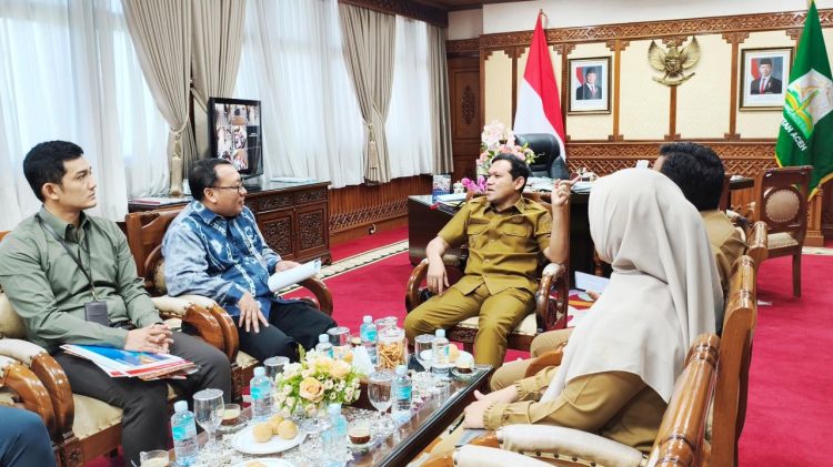 Wagub Dek Fadh Terima Kepala BI Aceh, Bahas Penguatan Ekonomi Daerah